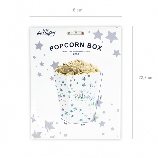 Pop corn dėžutės Pop corn dėžutės