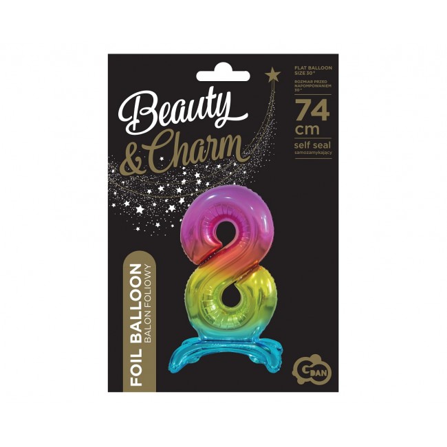 Pastatomi Foliniai skaiciai 74 cm